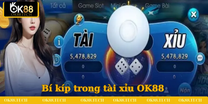 Bí kíp giúp cược thủ có thể bú đậm trong tài xỉu OK88