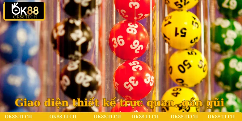 Giao diện được nhà cái thiết kế trực quan, gần gũi